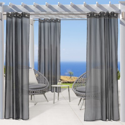 Outdoor Decor No Se-em Grommet Outdoor Curtain Panel   